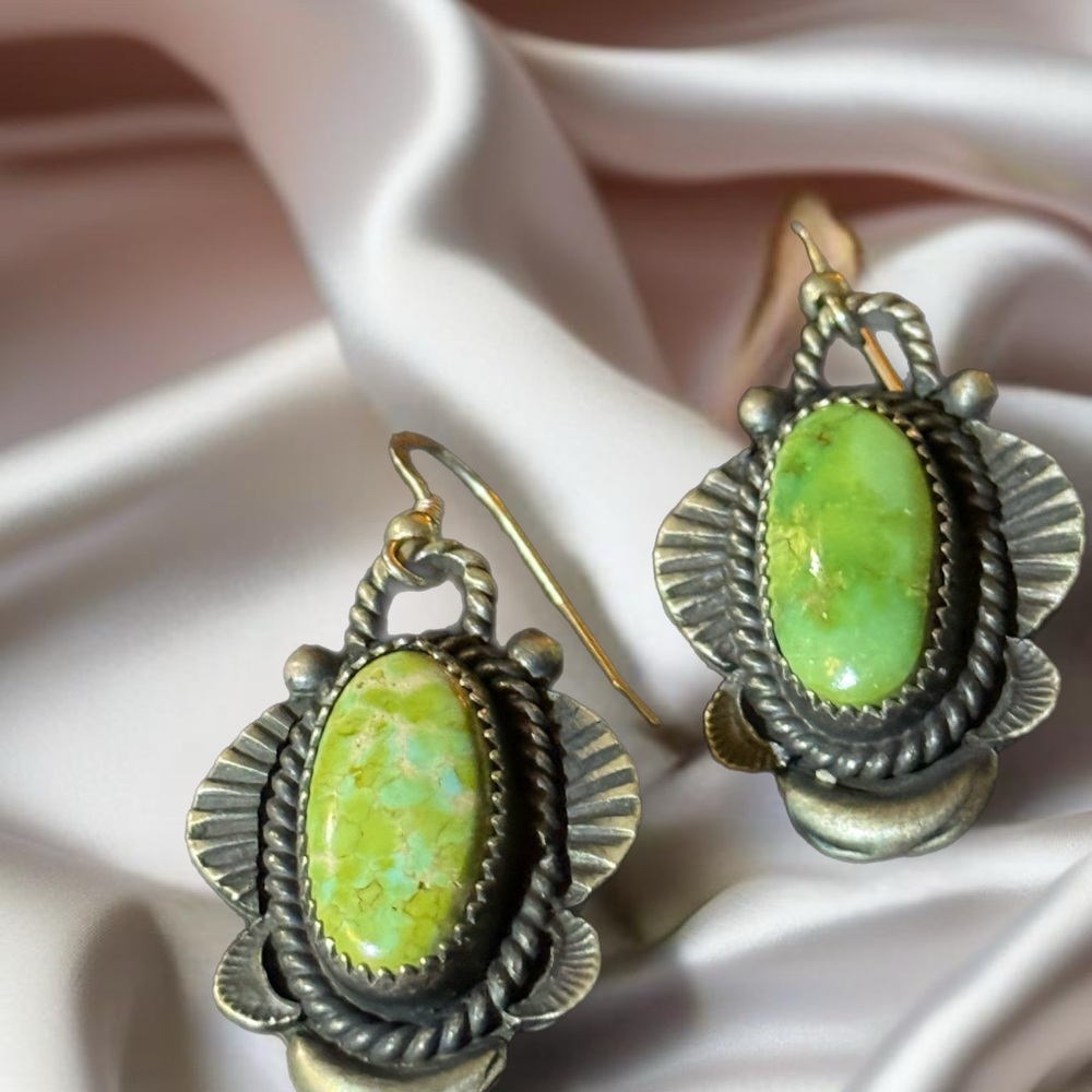 New Sterling Sonoran‎ Gold Turquoise Native American Made and Signed